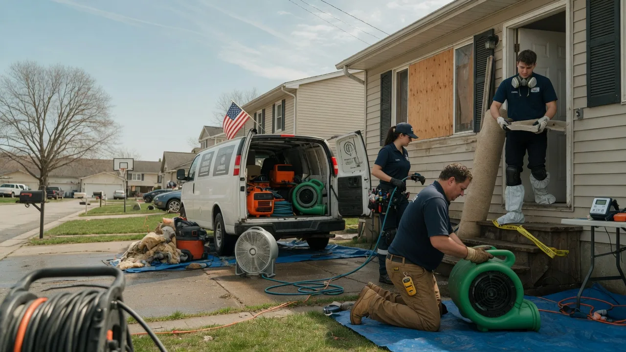 Water Damage Restoration in Lemont, IL near me